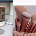 GlamSparkle BrushBreeze™ - ''Elektrische Make-up Borstelreiniger''